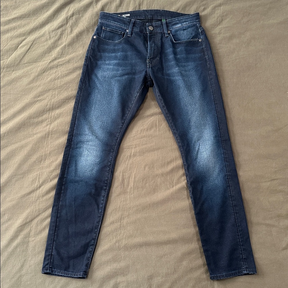 G-Star Dark Blue, “Revend” Skinny Jeans, Size 30x30